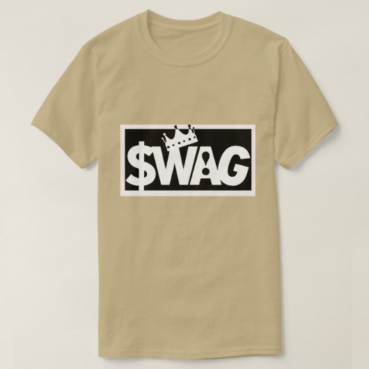 T-shirt Le roi de Swagger (Design devant)