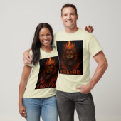 T-shirt Le roi des pompiers" (Unisexe)
