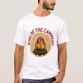 T-shirt Le Roi Du Feu De Campagne (Devant)