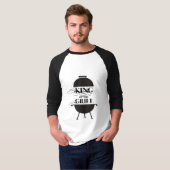 T-shirt Le Roi Du Grill (Devant entier)