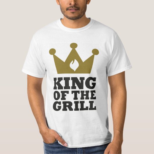 T-shirt Le Roi Du Grill (Devant)