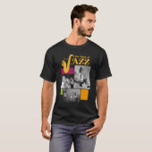 T-shirt Le roi du jazz Louis Armstrong (Devant entier)