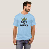 T-shirt Le roi du poker (Devant entier)