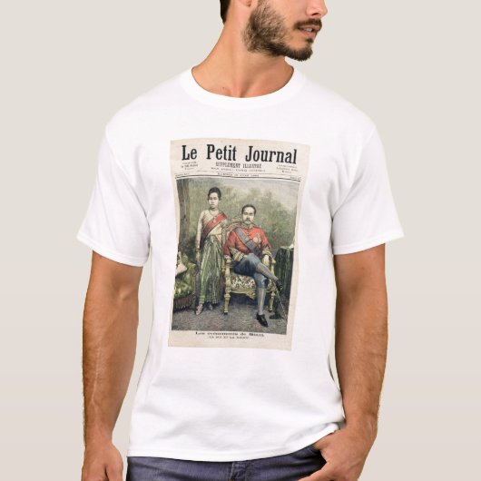 T-shirt Le roi et la reine du Siam (Devant)