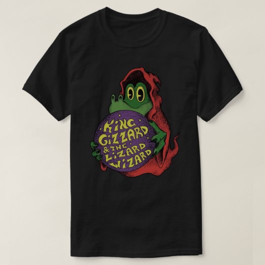 T-shirt Le Roi Gizzard Et Le Lizard Wizard Classique T-Shi (Design devant)