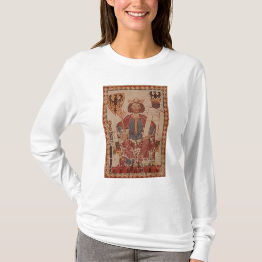 T-shirt Le Roi Henry, illustration du Manasse (Devant)