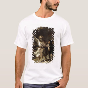T-shirt Le Roi Lear et l'imbécile dans la tempête