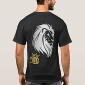 T-shirt Le Roi Lion Blanc (Dos)