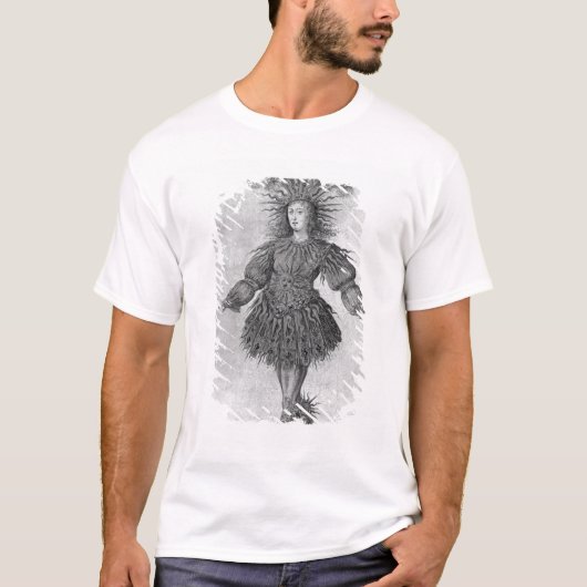 T-shirt Le Roi Louis XIV de la France (Devant)