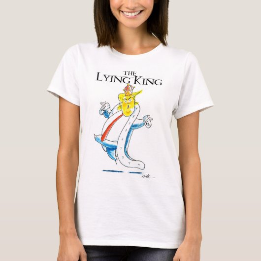 T-shirt Le roi menteur (Devant)