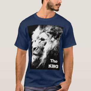 T-shirt Le Roi Moderne Pop Art Lion Head Elégant Homme