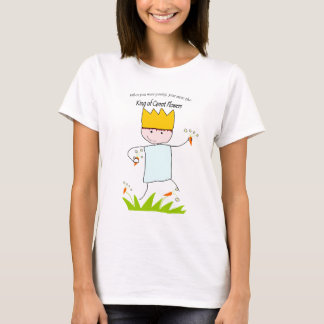 T-shirt Le Roi Of Carrot Flowers