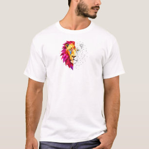 T-shirt Le Roi - Portrait de Lion Majestueux