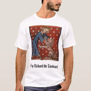 T-shirt Le Roi Richard le Lionheart, le Roi Richard le Li