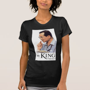 T-shirt Le Roi thaïlandais Bhumibol Adulyadej -