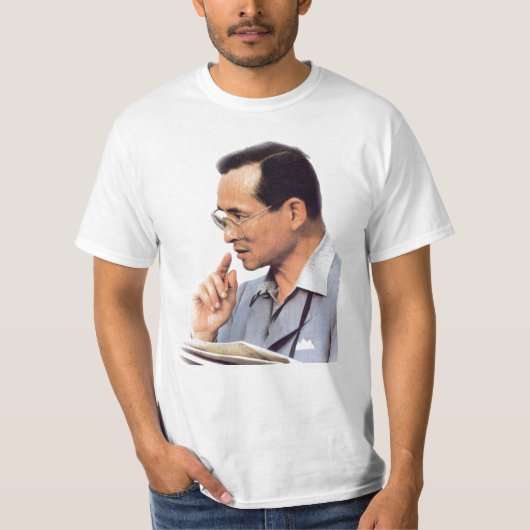T-shirt Le Roi thaïlandais Bhumibol Adulyadej - (Devant)