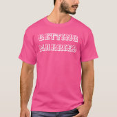 T-shirt Le rose de la mariée de la Bachelorette (Devant)