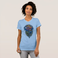 Le rose est composé de motifs et de conceptions co
