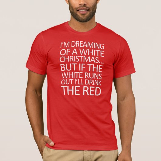 T-shirt Le rouge (Devant)