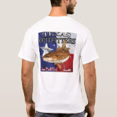 T-shirt Le rouge du Texas Outfiters le Texas Taureau (Dos)