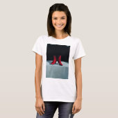 T-shirt Le rouge initialise 1995 (Devant entier)