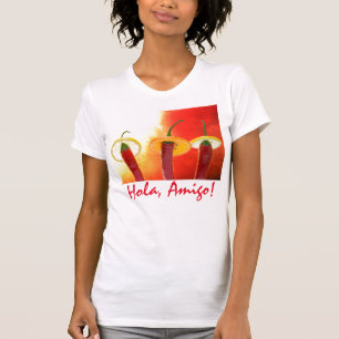 T-shirt Le Rouge, Le Chaud, Le Chili