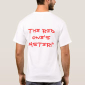T-SHIRT LE ROUGE SON PLUS RAPIDE ! ™ (Dos)