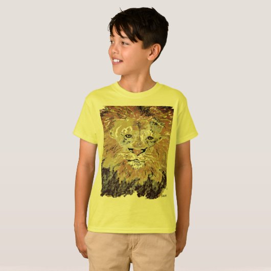 T-Shirt : Le Roulement Du Lion (Devant entier)