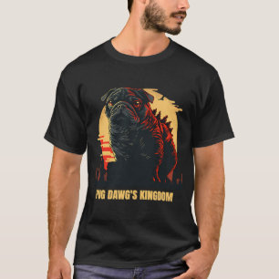 T-shirt Le Royaume de Pug Dawg