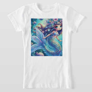 T-Shirt Le royaume sous-marin enchanté par Mermaid