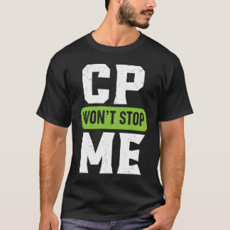 T-shirt Le Ruban de Sensibilisation à la Paralysie Cérébra