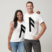 T-shirt Le Rune Ansuz (noir) (Unisexe)