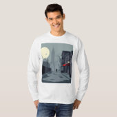 T-shirt "Le rythme urbain : le battement de coeur des rues (Devant entier)