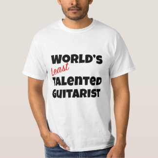 T-shirt Le sac guitariste le moins talentueux du monde