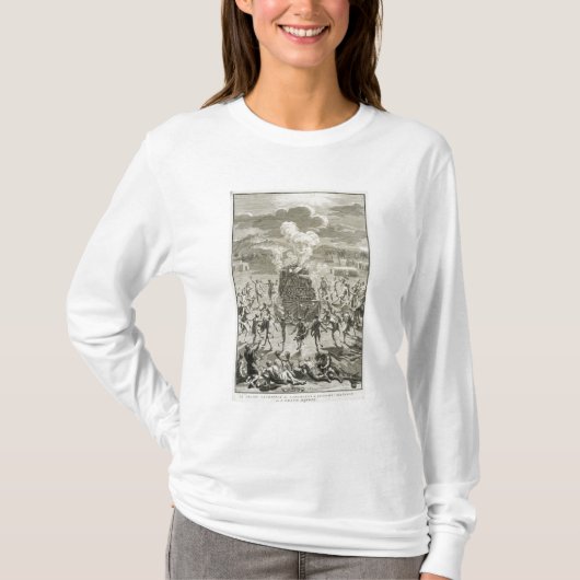 T-shirt Le sacrifice à Quitchi-Manitou, ou le grand Spi (Devant)