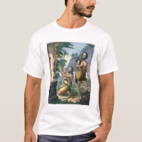 Le sacrifice de Caïn et d'Abel, d'une copie de