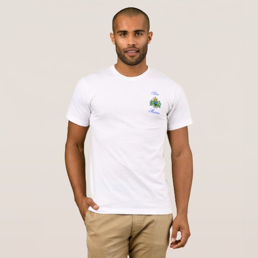 T-SHIRT LE SAINT-MARIN (Devant entier)
