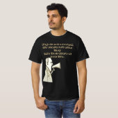 T-shirt Le salaire n'est pas une récompense (Devant entier)