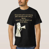 T-shirt Le salaire n'est pas une récompense (Devant)