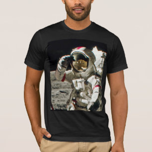 T-shirt Le salut d'un héros d'Apollo 17 II