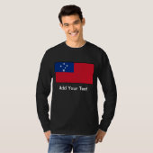T-shirt Le Samoa - drapeau Samoan (Devant entier)
