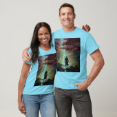 T-shirt Le samouraï dans la nature (Unisexe)