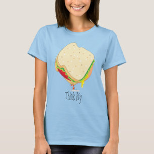 T-shirt Le sandwich à Charles Antlas™_Baloney pensent