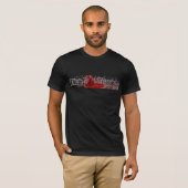 T-shirt Le sang a éclaboussé le logo (Devant entier)
