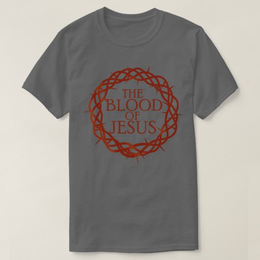 T-shirt Le Sang de Jésus (Design devant)