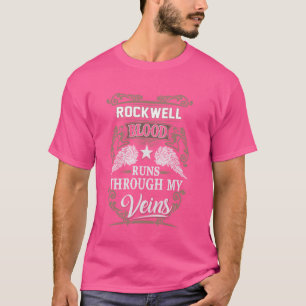 T-shirt Le Sang De Rockwell Traverse Mes Veines