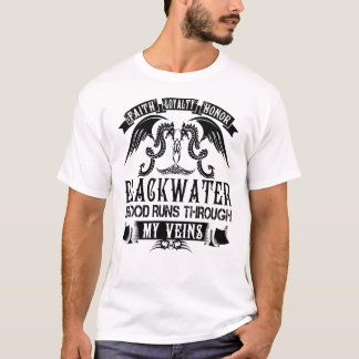 T-shirt Le Sang D'EAU NOIRE Traverse Mes Veines