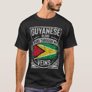 T-shirt Le Sang Guyanais Traverse Mes Veines