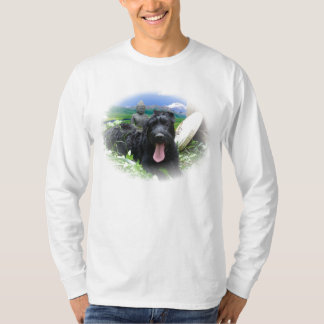 T-shirt Le Schnauzer géant atteint le nirvana