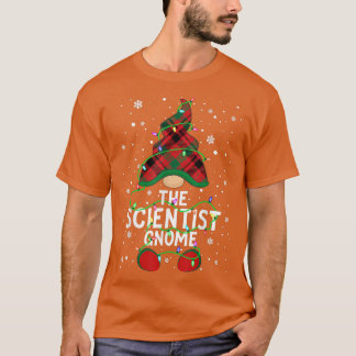 T-shirt Le scientifique Gnome Family Matching Group Xmas L